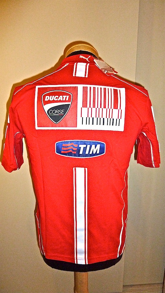 Ducati 2010 Team Issue Polo Shirt New No Replica  