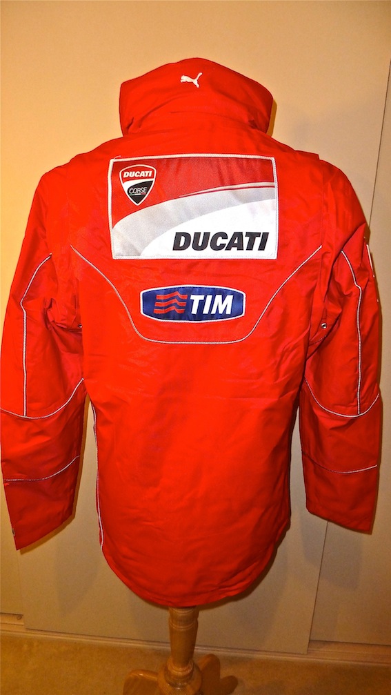 Ducati 2011 Team Issue Winter Jacket Rossi Hayden RARE  